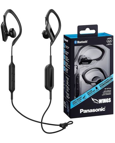 Слушалки с микрофон Panasonic RP-BTS10E-K - черни - 2