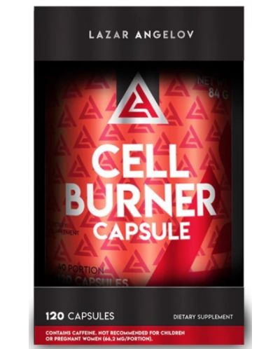 Cell Burner, 120 капсули, Lazar Angelov Nutrition - 2