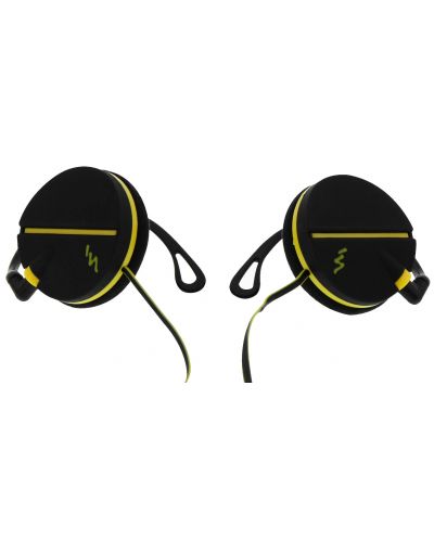 Спортни слушалки T'nB - Sport Clip, черни/жълти - 1