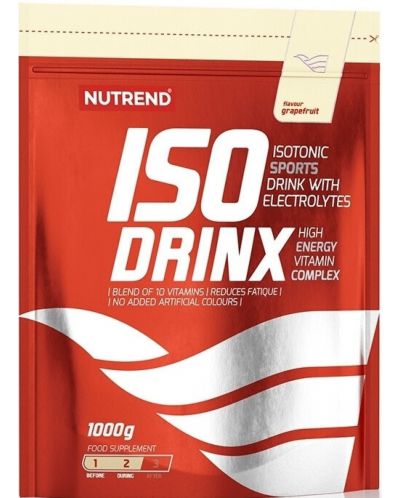 Isodrinx, пудра, 1000 g, грейпфрут, Nutrend - 1