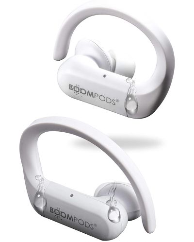 Спортни слушалки Boompods - Sportpods, TWS, бели - 2