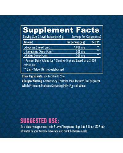 Sports BCAA 8:1:1, 200 g, Haya Labs - 2