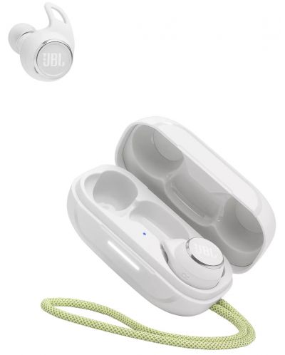Спортни слушалки JBL - Reflect Aero, TWS, ANC, бели - 1