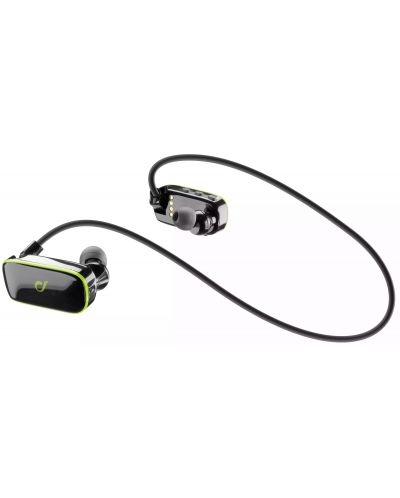 Спортни безжични слушалки Cellularline - Flipper, черни/жълти - 2