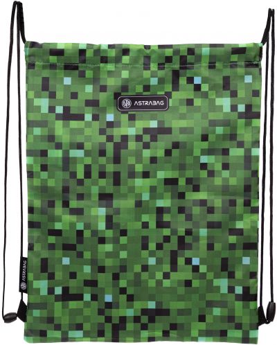 Спортна торба Astra Pixel One - зелена - 2