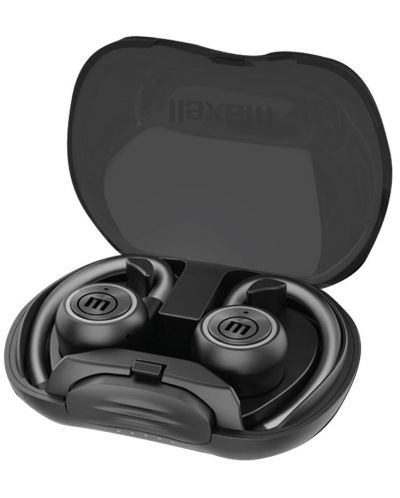 Спортни слушалки Maxell - Halo Sport, TWS, черни - 3