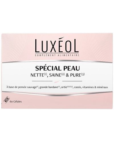 Spécial Peau Nette, Saine & Pure За сияйна и свежа кожа, 60 капсули, Luxéol - 1
