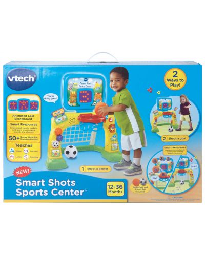 Бебешка играчка Vtech - Спортен център, 2 в 1 - 4