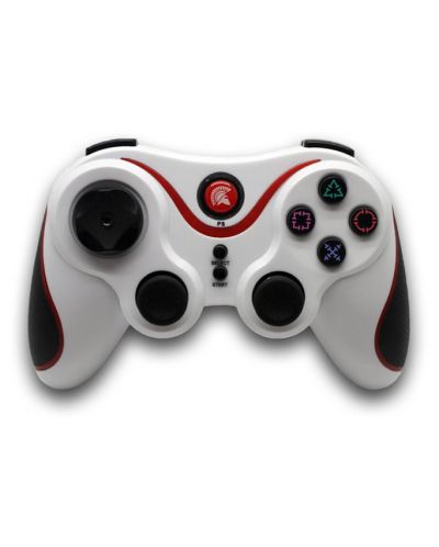 Spartan Gear Wireless Six-Axis Bluetooth контролер за PS3 - бял - 1