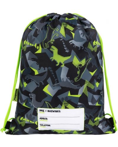 Спортна торба Bambino Premium T-Rex - С връзки - 2