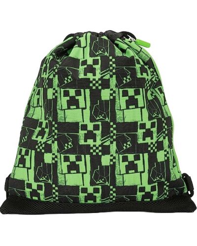 Спортна торба Panini Minecraft - Green - 2
