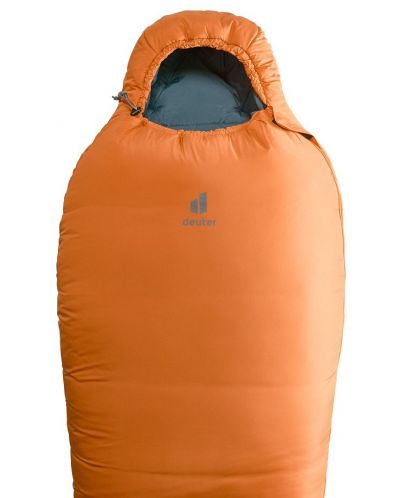 Спален чувал Deuter - Orbit -5° SL, ZL, 175 cm, оранжев - 4