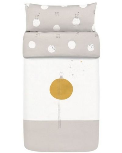 Спален комплект чаршафи 3 в 1 Baby Clic – Dreamer Grey, 70 х 140 cm - 1