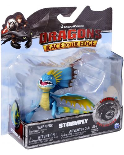 Екшън фигурка Spin Master Dragons Legends Collection - Stormfly - 1