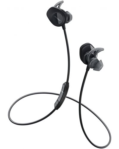 Спортни безжични слушалки Bose - SoundSport, черни - 1