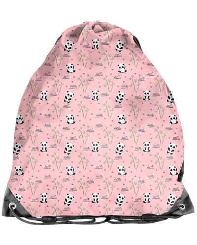 Спортна торба Paso Panda - розова - 1