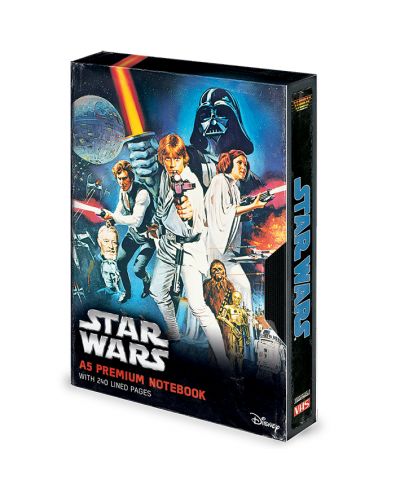 Тефтер Pyramid Movies: Star Wars - A New Hope (VHS) - 1