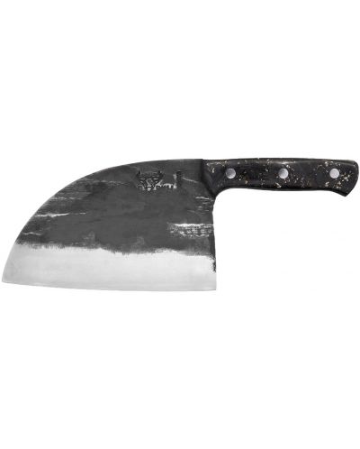 Сръбски нож на главния готвач Samura - Madbull Алмазан, 18 cm, карбонова дръжка - 1