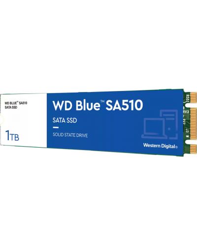 SSD памет Western Digital - Blue, 1TB, M.2, SATA III - 2