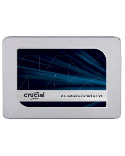 SSD памет Crucial - MX500, 1TB, 2.5'', SATA III - 1