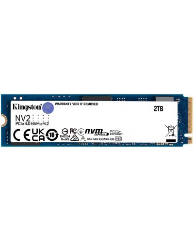 SSD памет Kingston - NV2, 2TB, M.2. PCIe - 1