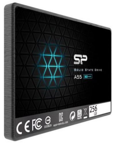 SSD памет Silicon Power - Ace A55, 256GB, 2.5'', SATA III - 2