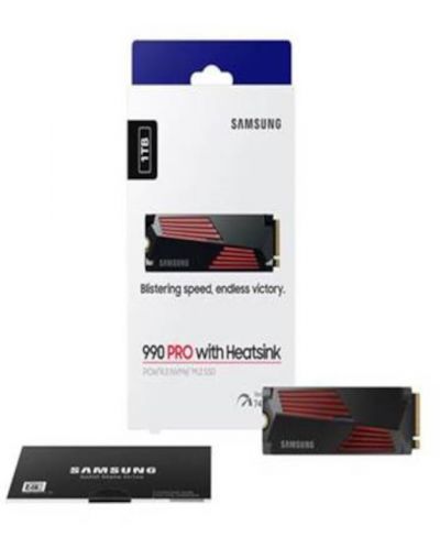 SSD памет Samsung - 990 PRO, 1TB, M.2, PCIe - 5