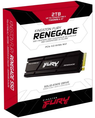 SSD памет Kingston - FURY Renegade, 2TB, M.2, PCIe - 3