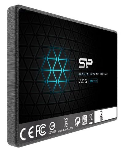 SSD памет Silicon Power - Ace A55, 2TB, 2.5'', SATA III - 2