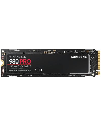 SSD памет Samsung - 980 PRO, 1TB, M.2, PCIe - 1