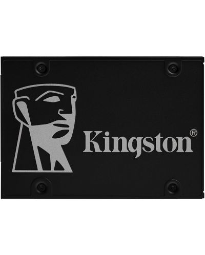 SSD памет Kingston - KC600, 1TB, 2.5'', SATA III - 1
