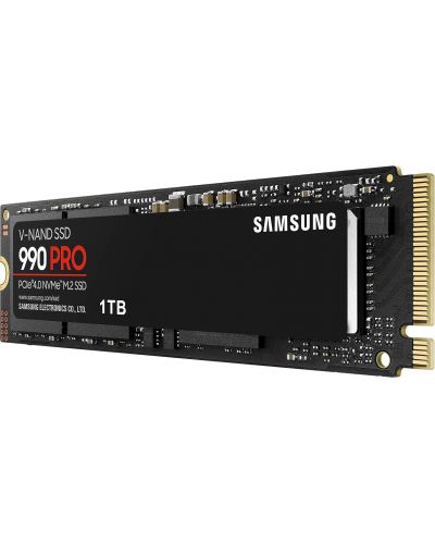 SSD памет Samsung - 990 PRO, 1TB, M.2, PCIe - 3