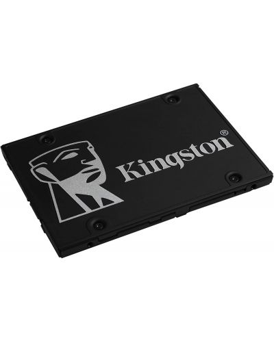 SSD памет Kingston - KC600, 1TB, 2.5'', SATA III - 2
