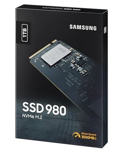 SSD памет Samsung - 980, 1TB, M.2, PCIe - 5