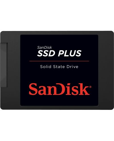 SSD памет SanDisk - PLUS, 1TB, 2.5'', SATA III