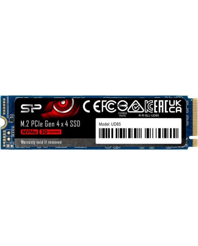 SSD памет Silicon Power - UD85, 250GB, M.2, PCIe - 1