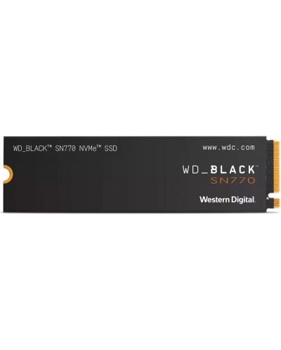 SSD памет Western Digital - Black SN770, 500GB, M.2, PCIe - 1