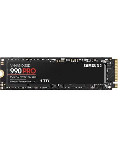 SSD памет Samsung - 990 PRO, 1TB, M.2, PCIe - 1