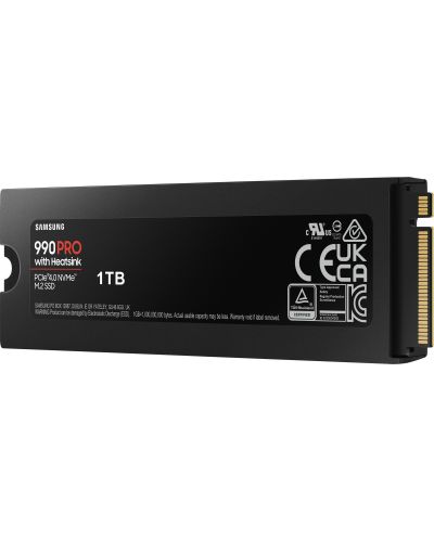SSD памет Samsung - 990 PRO, 1TB, M.2, PCIe - 4