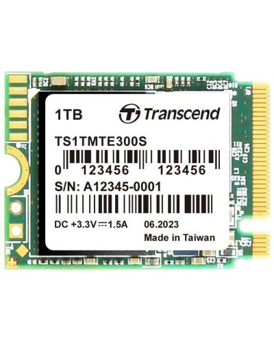 SSD памет Transcend - MTE300S, 1TB, M.2, PCIe - 1