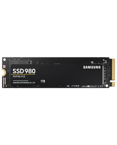 SSD памет Samsung - 980, 1TB, M.2, PCIe - 1
