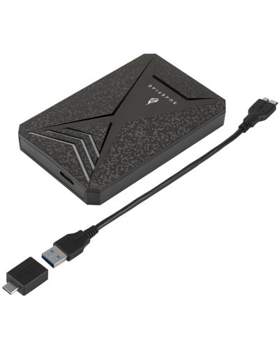 SSD памет Verbatim - SureFire Gaming Bunker, 512GB, 2.5'', USB 3.2, черна - 3