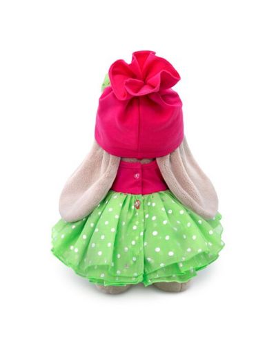 Плюшена играчка Budi Basa - Зайка Ми, с рокличка и шапка, 25 cm - 4