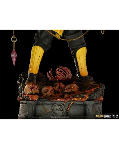 Статуетка Iron Studios Games: Mortal Kombat - Scorpion, 22 cm - 6