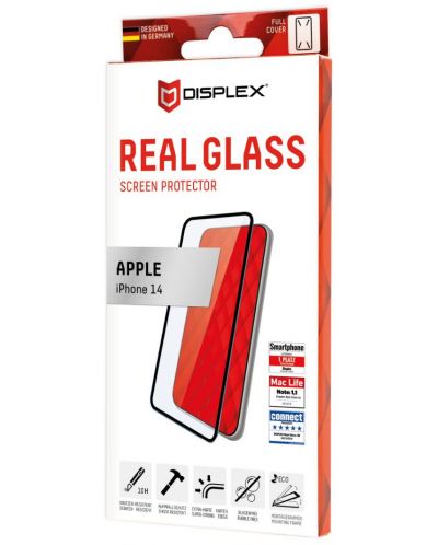 Стъклен протектор Displex - Real Full 3D, iPhone 14/13/13 Pro - 1