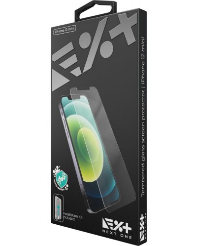 Стъклен протектор Next One - Tempered, iPhone 12 mini - 8
