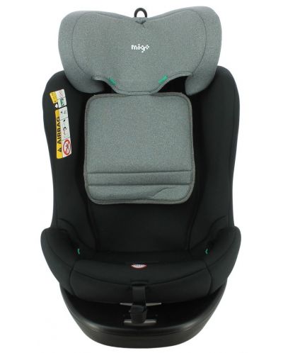 Столче за кола Migo - Vivo, i-Size, с IsoFix, 360°, 40-150 cm, Grey - 1