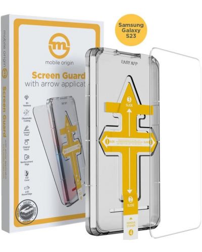 Стъклен протектор Mobile Origin - Screen Guard, Galaxy S23 - 1