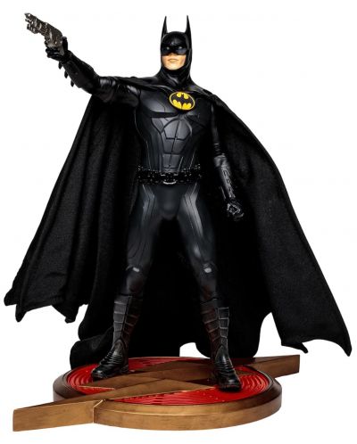 Статуетка DC Direct DC Comics: The Flash - Batman (Michael Keaton), 30 cm - 1