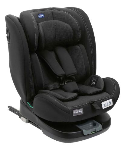 Столче за кола Chicco - Unico Evo Air, i-Size, IsoFix, 40-150 cm, Black Air - 2